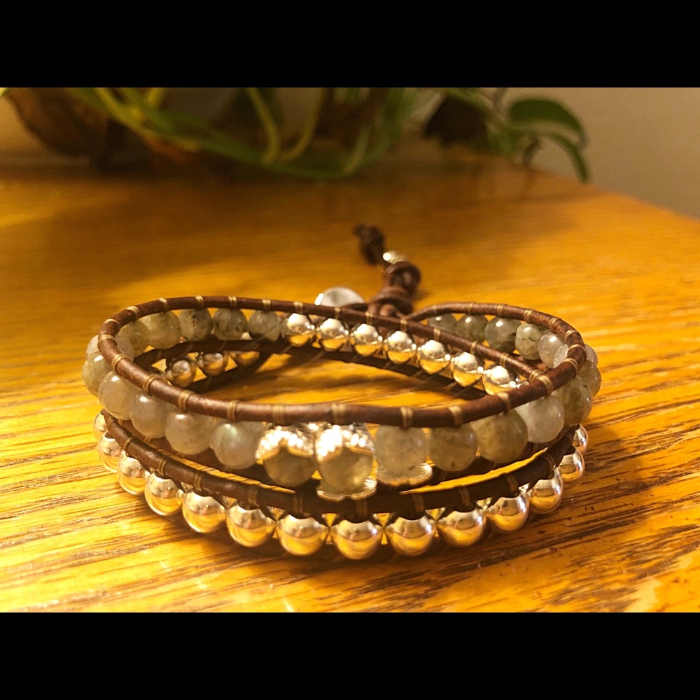 Labradorite Silver Wrap - Picture 4 of 8